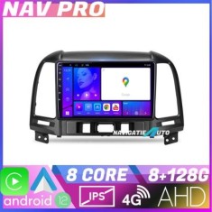 Navigatie Hyundai Santa Fe KIT 008 EDOTEC-LITE Android Ecran 720P Octa Core 8 128 Carplay CarStore Technology