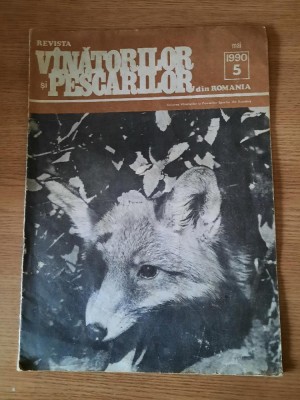 REVISTA VANATORILOR SI PESCARILOR DIN ROMANIA (Nr. 5 / 1990) foto