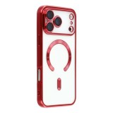 Husa compatibila cu IPhone 17 Pro Max, ALC MOBILE, pentru telefon mobil cu protectie pentru camera, Tehnologie MagSafe, rezistenta la socuri, contur R