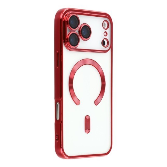 Husa compatibila cu IPhone 17 Pro Max, ALC MOBILE, pentru telefon mobil cu protectie pentru camera, Tehnologie MagSafe, rezistenta la socuri, contur R