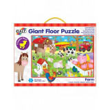 Giant Floor Puzzle: Ferma, 30 piese, 3 ani+, Galt