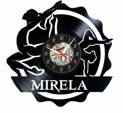 GIMNASTA-ceas de perete (personalizabil) foto