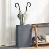 vidaXL Suport umbrele Antracit Metal Mediu Suport umbrele Rectangular