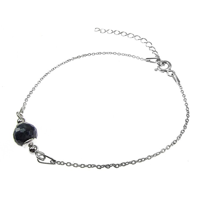Bratara argint cu safir natural