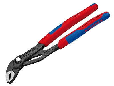 Cleste profesional pentru instalator Cobra Knipex 87 02 250 T, 250 mm foto