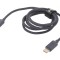 Cablu USB 2.0 Apple Lightning și USB C, 1,2m, negru