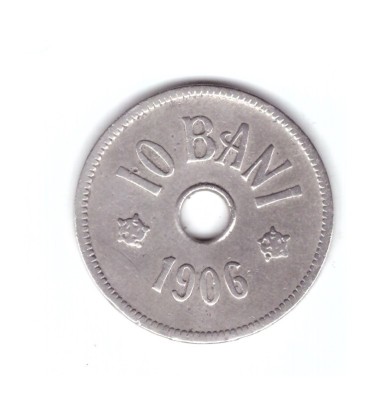 Moneda 10 bani 1906 J - Hamburg, stare buna, curata foto