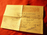 Certificat de Sanatorizare 1963 la Calimanesti 1963