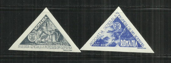 ROMANIA 1946 - A.G.I.R., POSTA AERIANA, MNH - LP 182