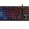 TASTATURA A4TECH - gaming, &quot;Bloody gaming&quot;, cu fir 1.8m, 106 taste, format standard , taste cu membrana Mecha-Like, iluminare, USB, gri, &quot;B500N&quot; (timb