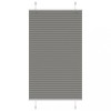 VidaXL Jaluzea plisată Antracit 75x150 cm Lățime țesătură 74,4 cm 4015087
