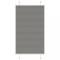vidaXL Jaluzea plisată Antracit 75x150 cm Lățime țesătură 74,4 cm 4015087
