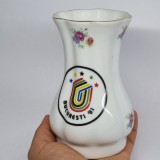 Vaza portelan romanesc (RARA) - UNIVERSIADA - BUCURESTI 1981