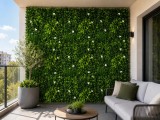 Cumpara ieftin PANOU DECORATIV PLANTE ARTIFICIALE 100 X 100 cm Model BELLIN B018