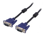 Cablu VGA 15 pini Negru 1.8m, Akyga