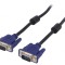 Cablu VGA 15 pini Negru 1.8m