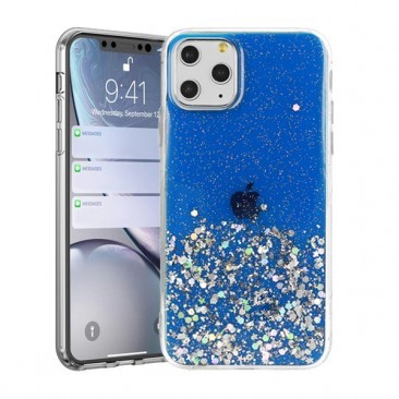 HUSA CAPAC SILICON BRILLIANT, APPLE IPHONE 11 PRO ALBASTRU foto