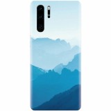 Husa silicon pentru Huawei P30 Pro, Blue Mountain Crests