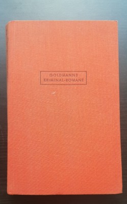 Jeden Abend um sechs - F. R. Lockridge (Goldmanns Kriminal-Romane) - limba germană foto