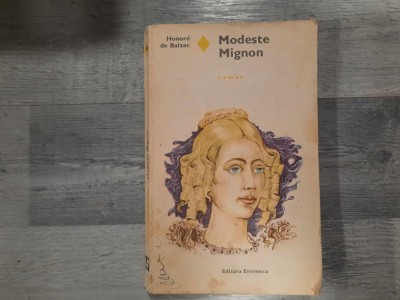 Modeste Mignon de Honore de Balzac foto