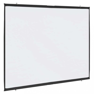 vidaXL Ecran de proiecție suspendat pe perete 90 inch 4:3 foto