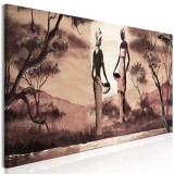 Cumpara ieftin Tablou - Working Women (1 Part) Narrow 150x50 cm