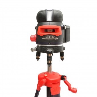 Nivela laser cu 5 linii cu trepied 1.6m Makute foto