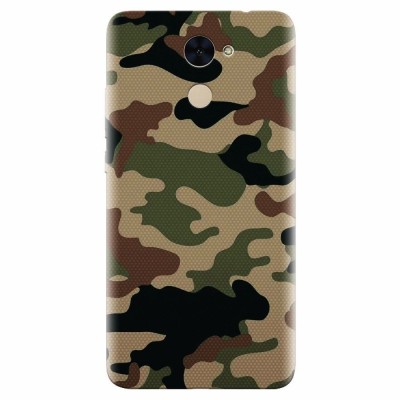Husa silicon pentru Huawei Enjoy 7 Plus, Camuflaj foto