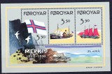 DB1 Ins. Feroe Vapoare 1990 SS MNH, Nestampilat