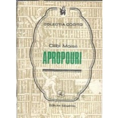 Apropouri - Cilibi Moise
