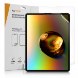 Set 2 Folii de protectie pentru tableta Apple iPad Pro 12,9&quot; (2021) , Kwmobile, Transparent, Plastic, 57768