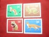 Serie RFG 1967 Fauna , 4 valori, Nestampilat