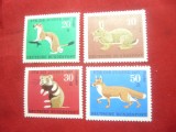 Serie RFG 1967 Fauna , 4 valori