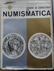 STUDII ?I CERCETARI DE NUMISMATICA - volumul V foto