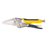 Cleste cu autoblocare Topex, falci lungi, 225 mm, otel CrV