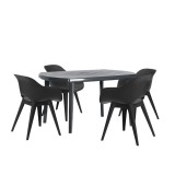 Set de mobilier de grădină Vira 4+1