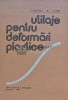 Utilaje Deformari Plastice - V. Moldovan, 1982, 620 pagini, Coperta Cartonata, Mecanica, Stare Buna