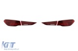 Stopuri LED 3D tip CSL potrivite pentru BMW Seria 4 G22 Coupe, G23 Cabrio, G26 Gran Coupe dupa 2021 cu baza rosie, stanga si dreapta Performance AutoT