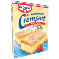 Mix Crema pentru Cremsnit Dr. Oetker, 230 g, Mixuri Creme pentru Prajituri Cremsnit Dr. Oetker, Mix Creme pentru Preparat Cremsnit Dr Oetker, Dr. Oetk