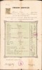 A211 Certificat școlar, 1902, gimnaziul Lugoj, pentru elev rom&acirc;n ortodox, viitorul preot Victor Iclozan, semnat olograf Putnoky Miklos