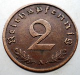 2.873 GERMANIA 2 REICHSPFENNIG 1938 A, Europa, Bronz