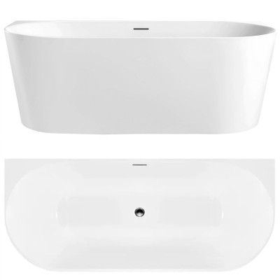 Cada din acril freestanding CAPRI SLIM 170cm foto