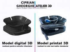 Printare 3D, Proiectare 3D, Prototipare, Inginer in Design Industrial foto