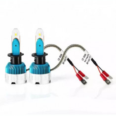 Set 2 Lampi LED AUTO H1 6500k