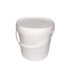 Galeata Alimentara Sigilabila cu Capac, 18L, HDPE, Alba - Depozitare Alimente Vrac, Protectie Impuritati