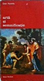 Cumpara ieftin Erwin Panofsky - Arta si Semnificatie, Meridiane, Istoria Artei, Biblioteca de Arta, Coperta Brosata, Stare Buna