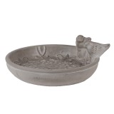 Cumpara ieftin Hranitoare pasari piatra gri 25x24x9 cm