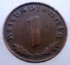 2.585 GERMANIA WWII 1 REICHSPFENNIG 1939 D, Europa, Bronz
