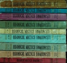 OCTAVIAN LAZAR COSMA - HRONICUL MUZICII ROMANESTI - VOL. I-IX {1973-1991} foto