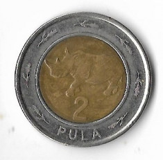 Moneda 2 pula 2013 - Botswana foto